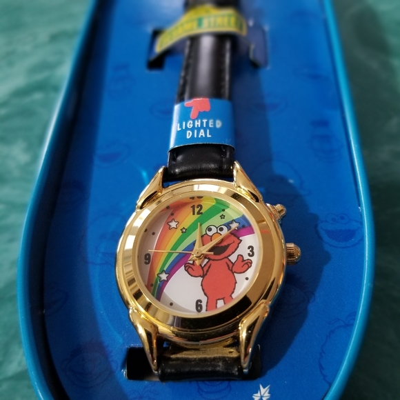 Vintage Other - #ClosetClearoutSale - 1995 Elmo Fantasma vintage Sesame Street classic watch